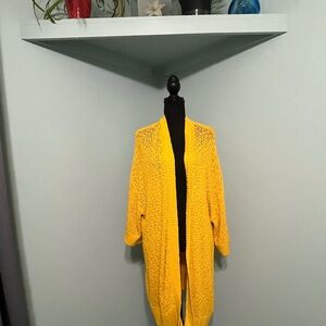 Torrid Yellow Women's Cardigan Sweater